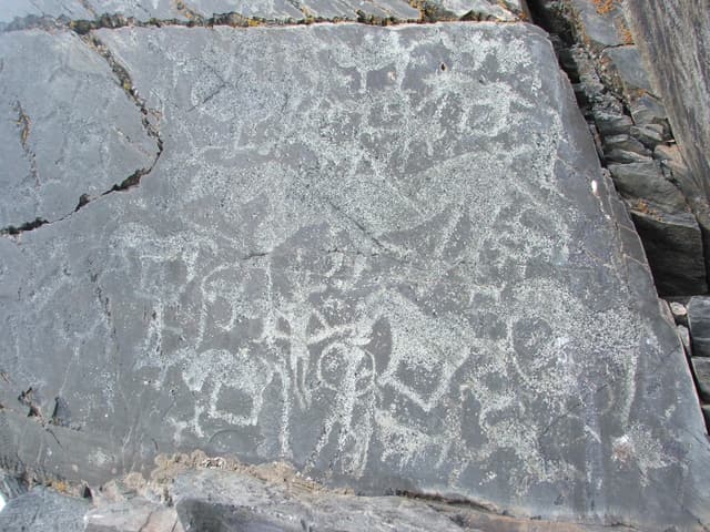 Миниатюра Петроглифы Байконур