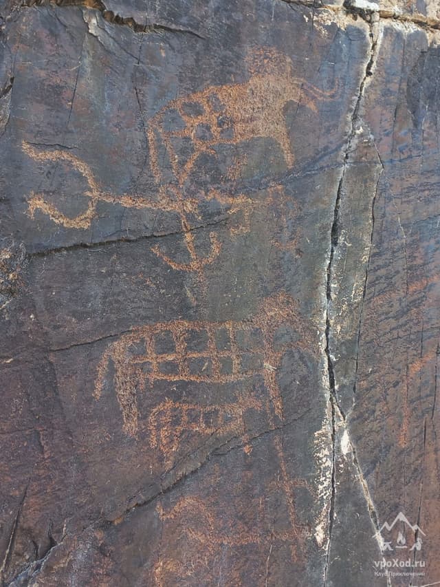 Миниатюра Петроглифы Букантау (Бохали и Кырбукан)