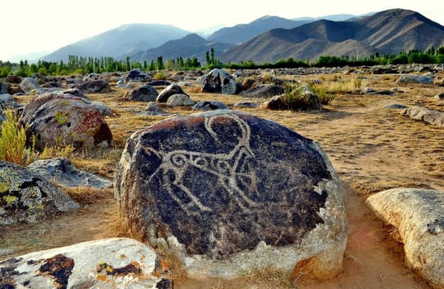 Миниатюра Петроглифы Чолпон-Ата